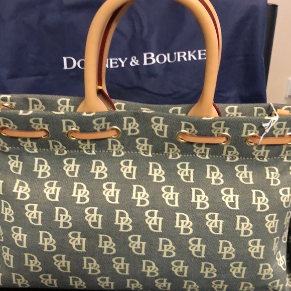 Dooney & Bourke Tassel Tote Satchel